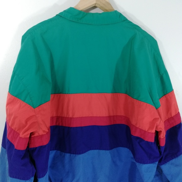 Vtg 90s Ralph Lauren Polo Windbreaker Size XL - Picture 6 of 7